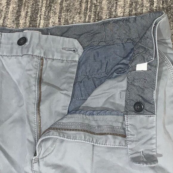 M&S Collection Mens Size 36x31 Straight Leg Pants Gray Pockets 100% Cotton - Picture 5 of 7